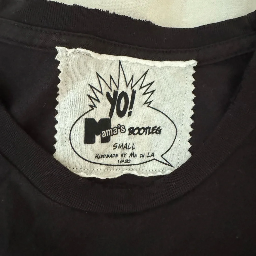 CHANEL Black Short Sleeve Tee with Branded Pocket - Picture 5 of 5